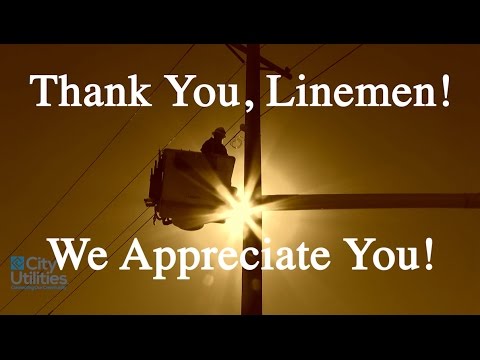 Lineman Appreciation Day 2017 - YouTube