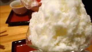 HIMITSUDO : Melon Condensed Milk Shaved Ice