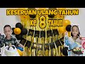 Keseruan Perayaan Ulang Tahun ATA Ke 8 TAHUN | Unboxing Kado Dapat Hadiah Apa ya..❓