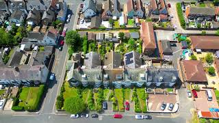 Hornsea, East Yorkshire,  from above.