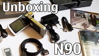 Nokia N90 Unboxing 4K with all original accessories Nseries RM-42 review