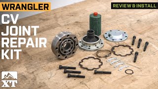 Jeep Wrangler Driveshaft CV Joint Repair Kit Review & Install