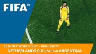Netherlands v Argentina | 2014 FIFA World Cup | Match Highlights