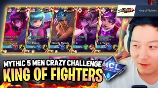 Insane MCL Challange KOF (King of Fighters) team | Mobile Legends