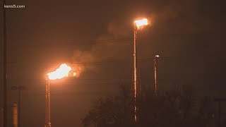 Power outage in Texas City leaves nearly 20,000 customers in the dark, forces plants to flare, offic