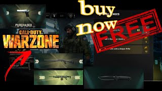 Buy Now for Free || call of duty warzone mobile || #warzonemobile #codmwarzone #freeskins #guns