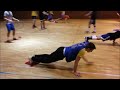 fitness handball training