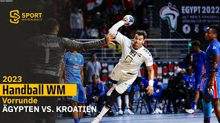 Re-Live: Das komplette Duell zwischen Ägypten und Kroatien - mit Tobias Schimon! | SDTV Handball