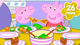 Peppa Pig German 🐷 Peppa and George cook a healthy lunch 🥗 | Full episodes 20 minutes