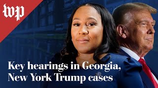 Key hearings in Georgia, New York Trump cases - 2/15 (FULL LIVE STREAM)