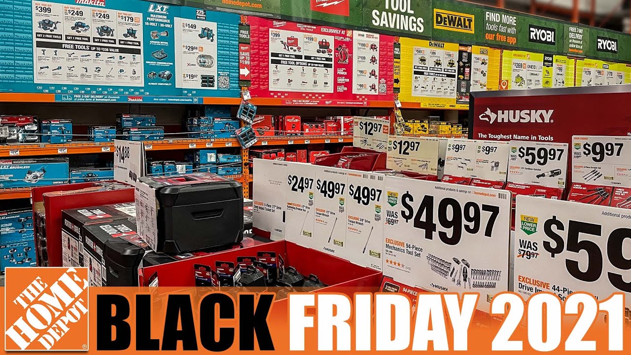 Black Friday Tool Deals At THE HOME DEPOT! 2021 - YouTube