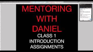 MENTORING CLASS 1!