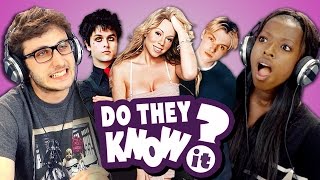 DO TEENS KNOW 90s MUSIC? (REACT: Do They Know It?)