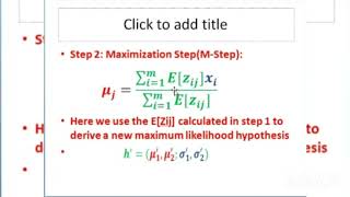 SOLVING PROBLEM USING EM ALGORITHM
