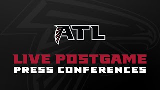 Atlanta Falcons LIVE postgame press conferences | New England Patriots vs. Atlanta Falcons TNF