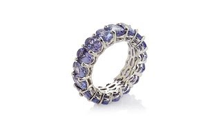 Rarities Tanzanite Eternity Band Ring