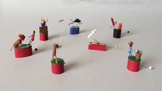 A mini-animation of St Leger Automata - Devon Guild of Craftsmen