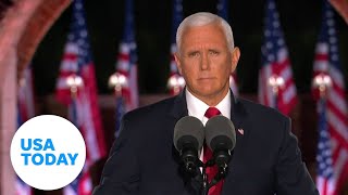 Mike Pence delivers speech on "law and order" at 2020 RNC (FULL) | USA TODAY