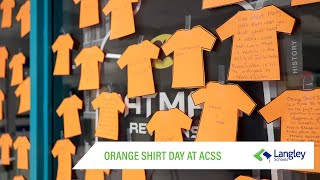 Aldergrove Community Secondary shares reflections on Orange Shirt Day