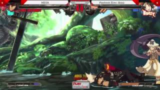 [PlayBookTV Road to SEAM 03.28.15] GGXrd PBE.Shinji Vs MEGA