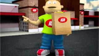 IGA animation opening for commercial