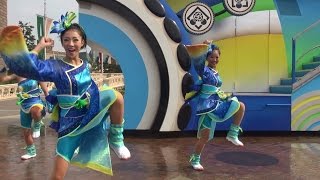 TDL ディズニー夏祭り2014 雅涼群舞 ダンサー (20140.8.13 3回目)