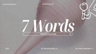 Deftones - 7 Words (Letra/Lyrics) | Adrenaline