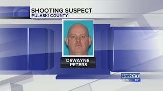 Search for gunman after shooting in Pulaski County