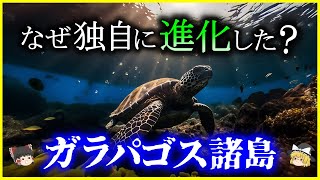 【ゆっくり解説】進化せざるを得ない⁉ガラパゴス諸島の生態を解説/ダーウィンの名を冠する生物…世界遺産から危機遺産に⁉