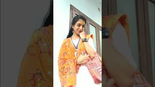 സ്കൂളിൽ പോവാം... 👩🏻‍🏫 #teacher #utubeshorts #feedshorts #grwm #longhair