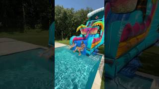 The Biggest Inflatable Water Slide EVER ππ¦