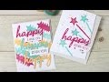 Tips & Tricks: DIY Stencils and Custom Colored Die Cuts