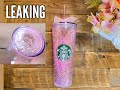 How To Fix A Leaking Starbucks Snow Globe Tumbler