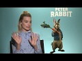 Peter Rabbit: Margot Robbie Official Movie Interview | ScreenSlam