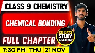 Class 9 Chemistry | Chemical Bonding / രാസബന്ധനം | Full Chapter | ExamWinner