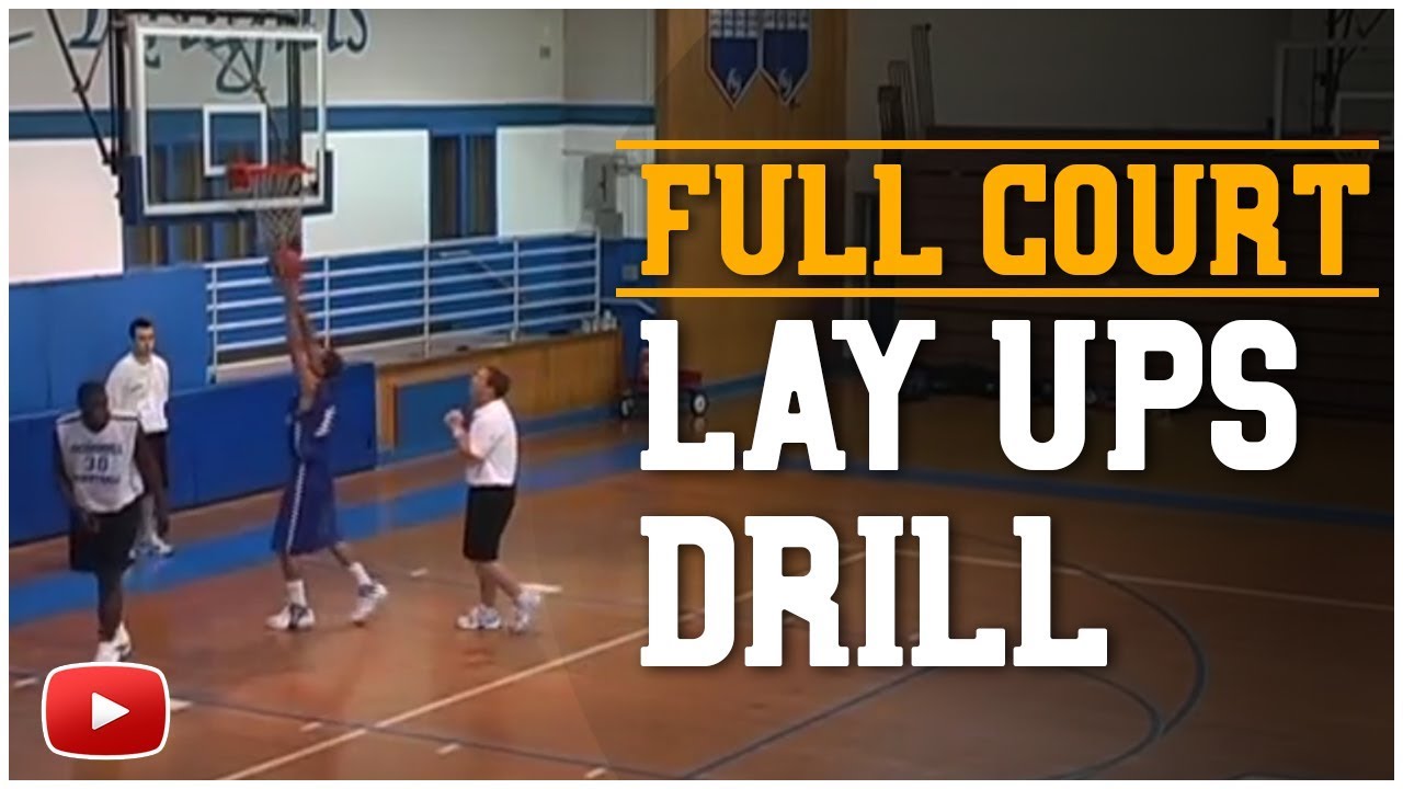 Winning Basketball Offense - Full Court Lay Ups Drill Featuring Coach ...