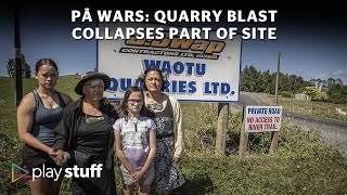 Pā Wars: Blasting at quarry blamed for partly destroying ancient village | Stuff.co.nz