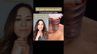 Do Pore Vacuums REALLY Work? – Dermatologist Reacts | #shorts #skincare |