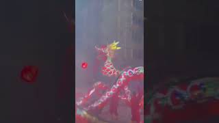 Dragon dance performance to celebrate the 2023 Chinese New Year. 舞龙表演庆祝2023年农历新年。 #shorts