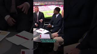 Micah’s regretting Wayne Rooney being on the panel 😆