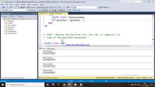 73.MATHEMATICAL FUNCTIONS - POWER(), RAND(), SIGN(), SQRT(), SQUARE() FUNCTIONS IN SQL - HINDI
