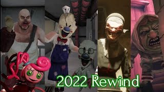 2022: Rewind | Poppy Playtime 2 🎄 Mr. Meat 2 🎄 Evil Nun: The Broken Mask 🎄 Witch Cry 🎄 Ice Scream 7
