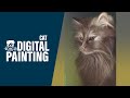 Cat | Digital Painting | Gizmo Arts & Crafts