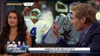 UNDISPUTED NEWS - The Dallas Cowboys aren't for real, they have beaten 'tomato cans' | UNDISPUTED
