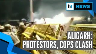 Aligarh after Delhi: Protestors pelt stones, cops use tear gas outside AMU