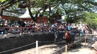 富士山本宮浅間大社(富士宮)　流鏑馬その壱　平成24年5月5日