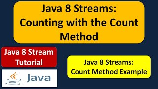 Java 8 Streams: Counting with the Count Method | Java 8 streams | Streams in Java 8