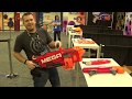 Diecast Shoots Nerf N-Strike Mega Mastodon Blaster at Hascon 2017