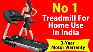 Best Treadmill for Home Use in India I Best Treadmill In India I PowerMax Treadmill Review TDM1