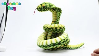 Simulated Snake Plush Toy Show